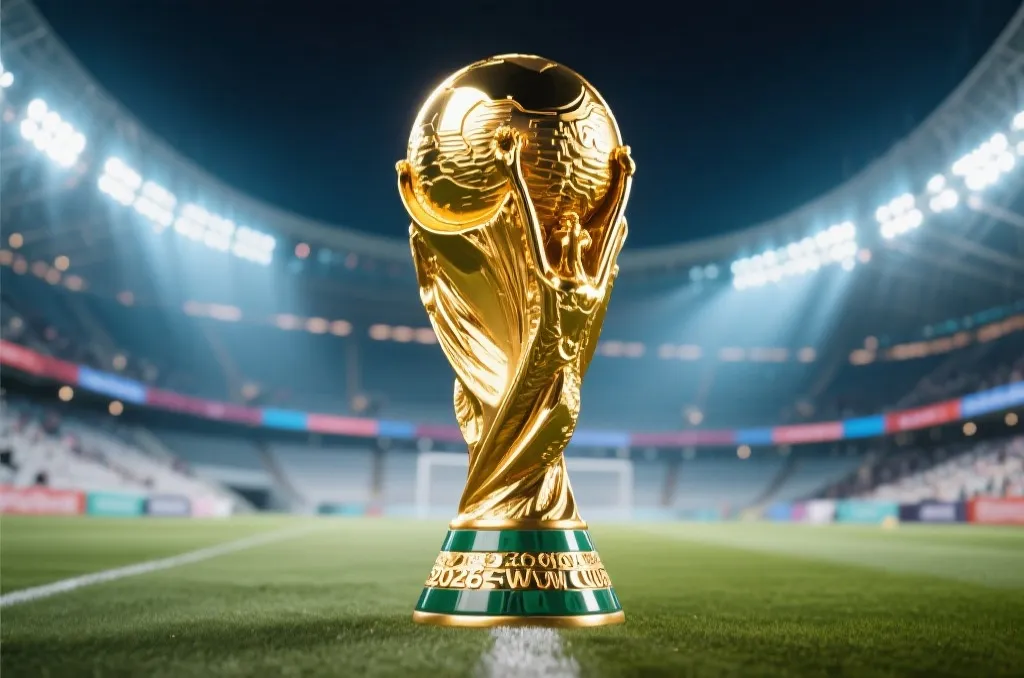 2026世界杯大力神杯与现代体育场